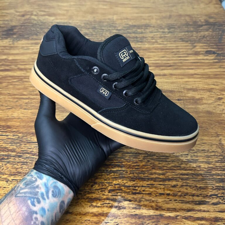 Tenis Hocks Flat Lite Preto Natural / Caramelo