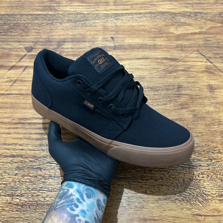 Tênis Qix Preto Gum Preto
