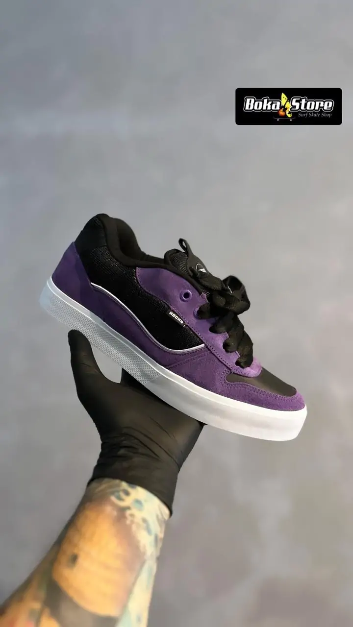 Tenis Hocks Puff Psylocke Roxão