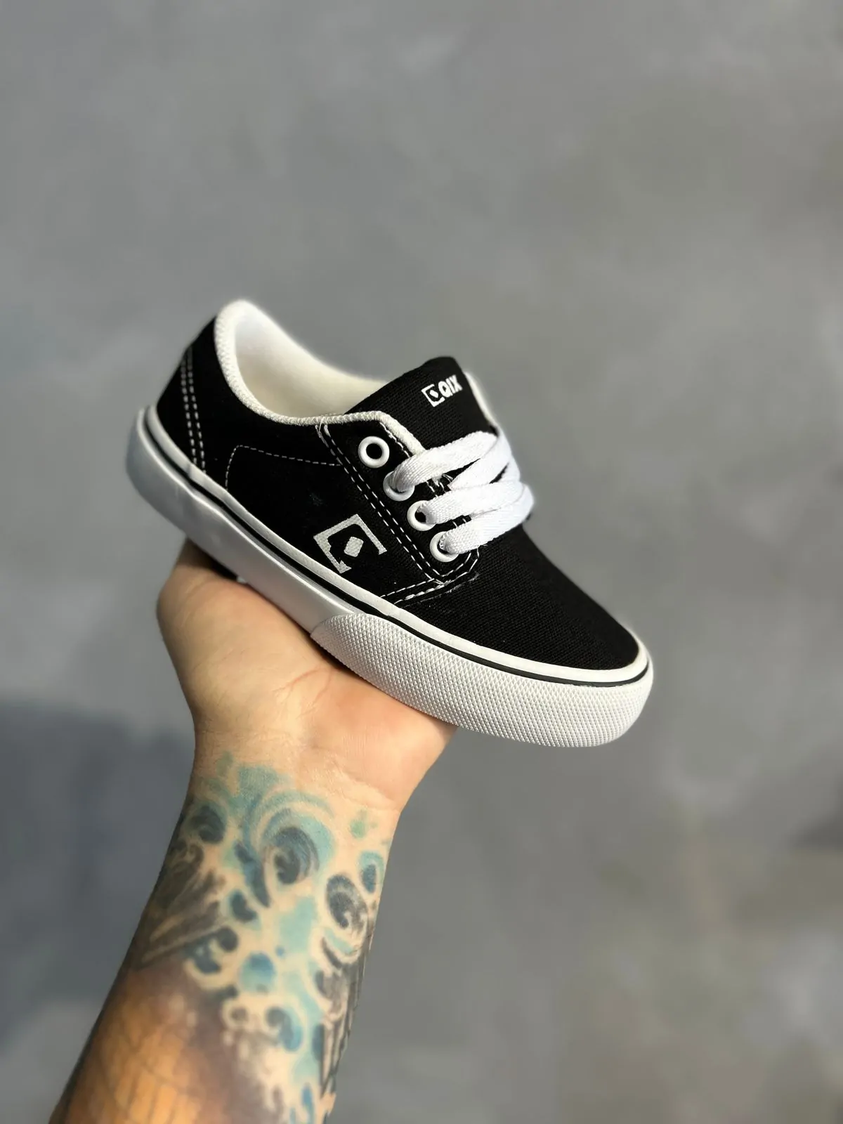 Tenis Qix Infantil Preto